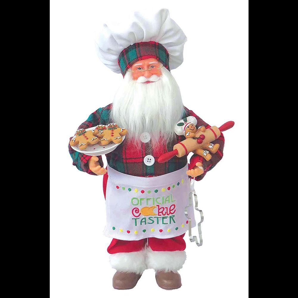Santa's Workshop 15" Cookie Tasting Claus